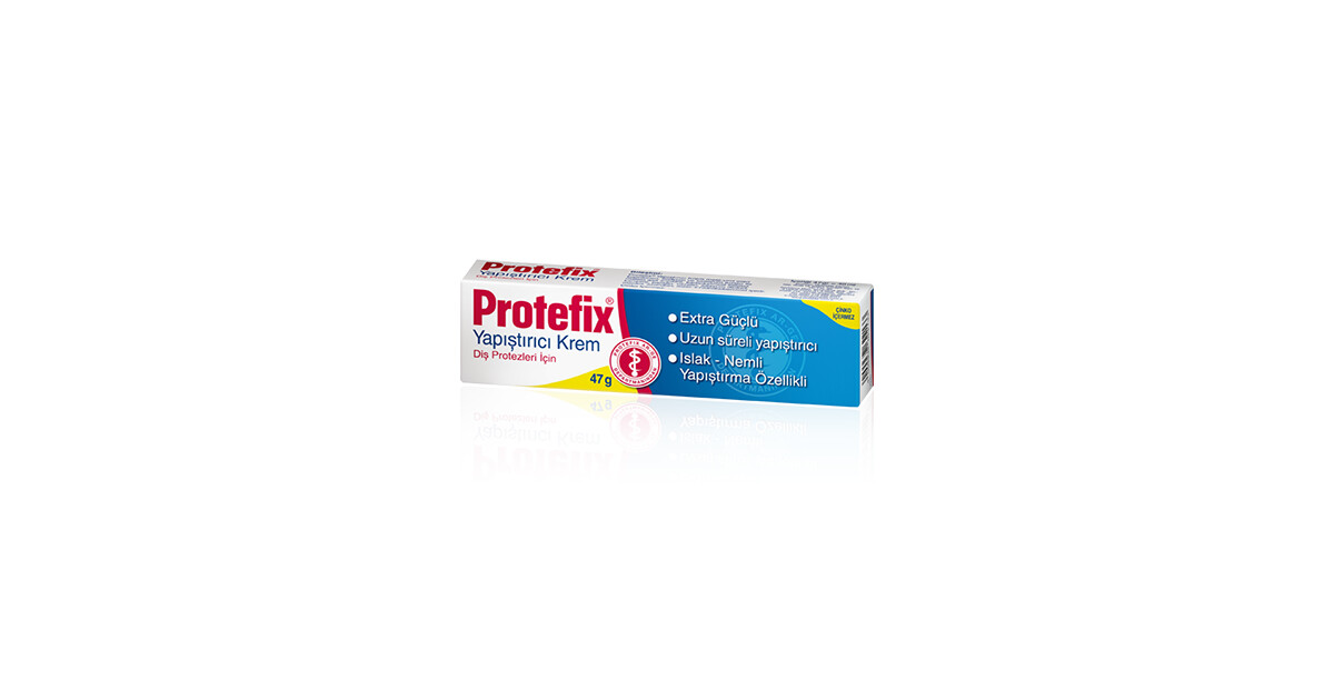 Protefix® Yapıştırıcı Krem ıslak protezler üzerindeki etkisiyle ekstra ...